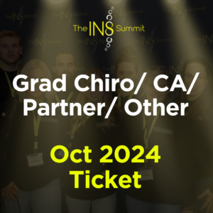 Grad Chiro/ CA/ Partner/ Other – 2024 Oct